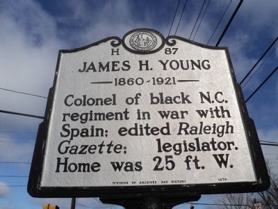 James H. Young Marker image. Click for full size.
