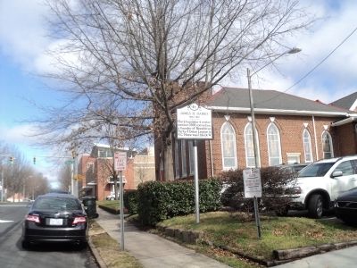 Marker in Raleigh. Click for full size. Marker in Raleigh image. Click for full size.