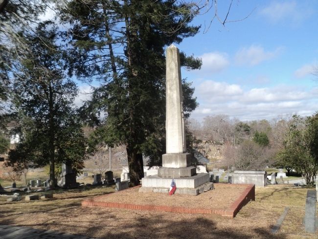 Anderson Marker in Oakwood Cemetery image. Click for full size.