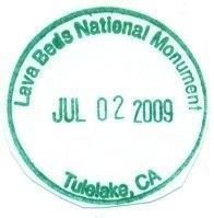 National Park Passport Cancellation Stamp image. Click for full size.