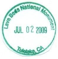 National Park Passport Cancellation Stamp. Click for full size. National Park Passport Cancellation Stamp image. Click for full size.