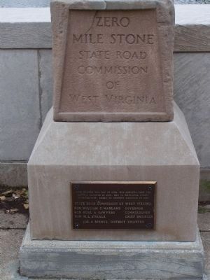State Capitol Zero Mile Stone image. Click for full size.