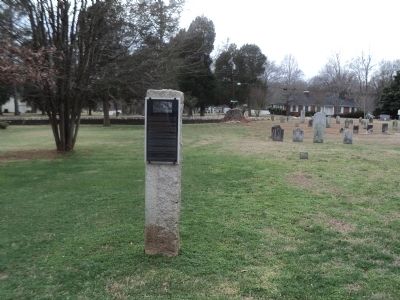 Marker at the Hopewell Presbyterian Church image. Click for full size.