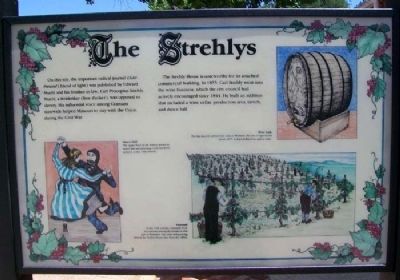 The Strehlys Marker image. Click for full size.