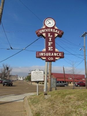 Universal LIfe Insurance Building Marker image. Click for full size.