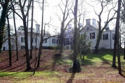 Aiken County Museum -"Banksia", north side view from nearby South Boundary Avenue SW image. Click for full size.