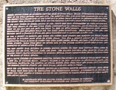 The Stone Walls Marker image. Click for full size.