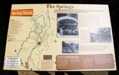 The Springs Marker. Click for full size. The Springs Marker image. Click for full size.