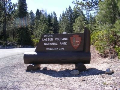 Sign Located at the Entrance to the Park. image. Click for full size.