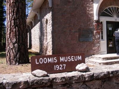 Loomis Museum - Lassen National Park Visitor Center image. Click for full size.