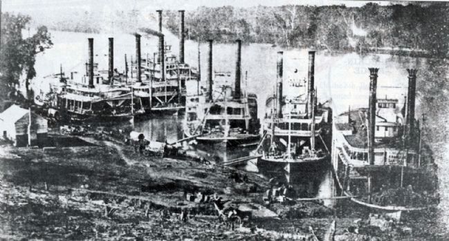 Pittsburg Landing 1863 image. Click for full size.
