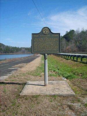Old Tugaloo Town Marker image. Click for full size.