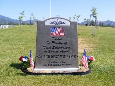 U.S. Submarine Veterans Memorial image. Click for full size.