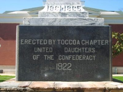 Stephens County Confederate Monument Marker image. Click for full size.