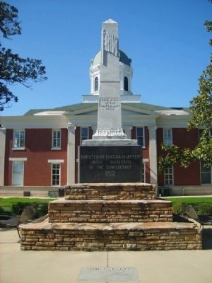 Stephens County Confederate Monument image. Click for full size.