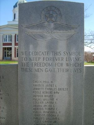 Stephen County Fallen Veterans Monument image. Click for full size.