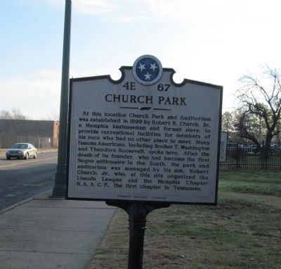 Church Park Marker image. Click for full size.