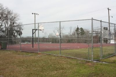 Fuller Park, today's Basketball courts image. Click for full size.