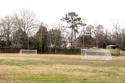 Fuller Park and today's soccer field image. Click for full size.