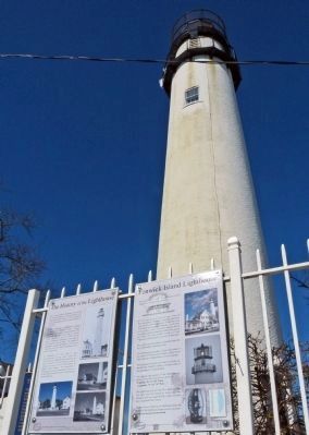 Fenwick Island Lighthouse Marker image. Click for full size.