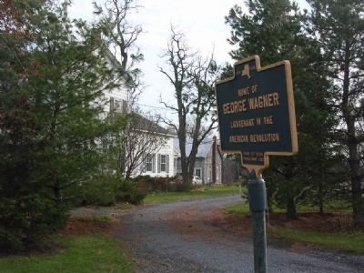 George Wagner Home Marker. Click for full size. George Wagner Home Marker image. Click for full size.