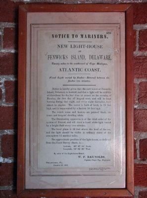Notice to Mariners. Click for full size. Notice to Mariners image. Click for full size.