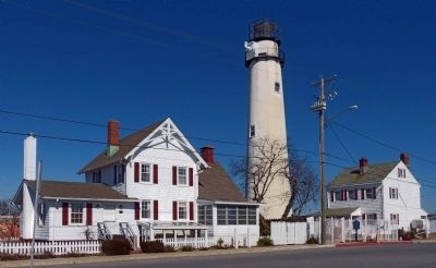 Fenwick Island Lighthouse complex image. Click for full size.