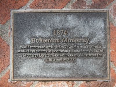 Monterey History Time Line Marker - 1874 – Bohemian Monterey image. Click for full size.