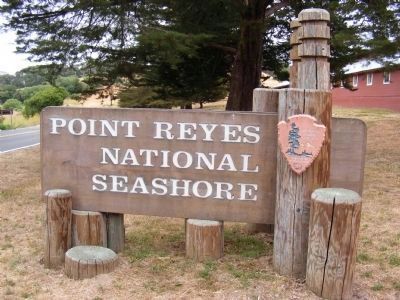 Sign at the Entrance to Point Reyes National Seashore image. Click for full size.
