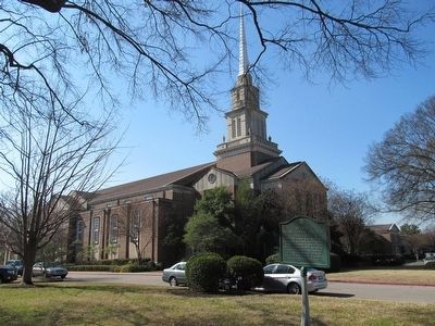Second Presbyterian Church Marker. Click for full size. Second Presbyterian Church Marker image. Click for full size.