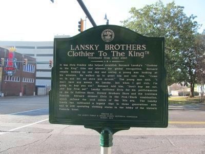 Lansky Brothers Marker (side 2) image. Click for full size.