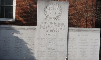 Fair Lawn Honor Roll image. Click for full size.