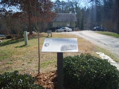 Bandy Cottage Alumni House Marker<br>Alumni House in Background image. Click for full size.