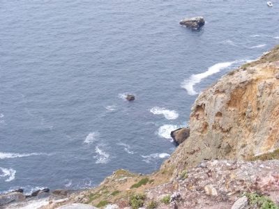 The Coastline Below the Marker. Click for full size. The Coastline Below the Marker image. Click for full size.