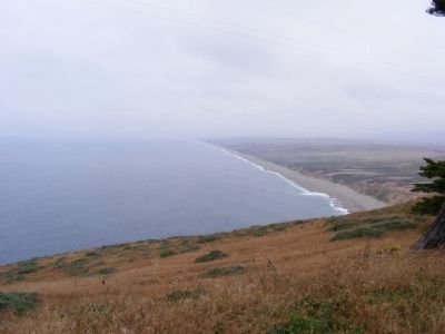 A View of the Coastline From Near the Marker image. Click for full size.