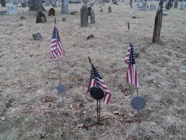 Veteran Grave Markers image. Click for full size.