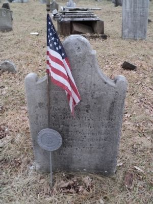 Grave of a Revolutionary War Soldier image. Click for full size.