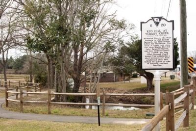 Marker at Turkey Creek image. Click for full size.