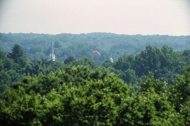 Fredericksburg from Lee's Command Post image. Click for full size.