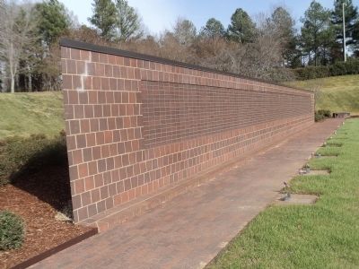 North Carolina Vietnam Memorial Wall image. Click for full size.