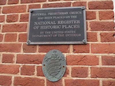 Hopewell Presbyterian Church Second Marker image. Click for full size.