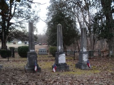 Graves at the Wentworth Methodist Church image. Click for full size.
