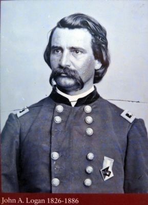 John A. Logan 1826 - 1886 image. Click for full size.