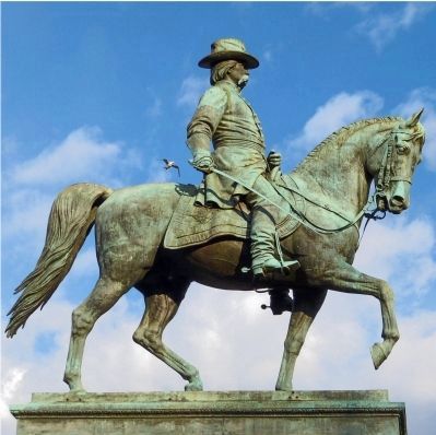 Equestrian Statue of John A. Logan image. Click for full size.
