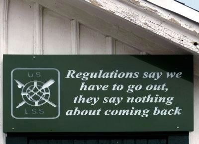 Sign over the Door. Click for full size. Sign over the Door image. Click for full size.
