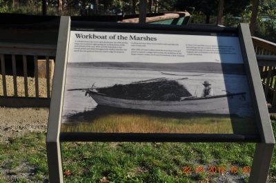 Workboat of the Marshes Marker image. Click for full size.