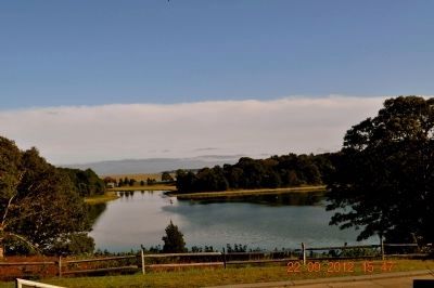 Salt Pond behind the Visitor Center in Cape Cod image. Click for full size.