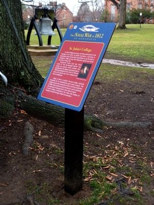 St. John's College Marker. Click for full size. St. John's College Marker image. Click for full size.
