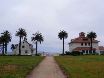 Commandant's Quarters and Boathouse. Click for full size. Commandant's Quarters and Boathouse image. Click for full size.
