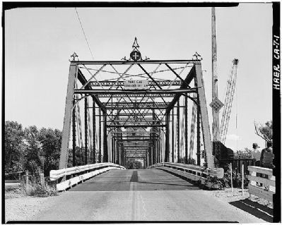 Colusa Bridge (Also Known as the Bridge Street Bridge) image. Click for full size.